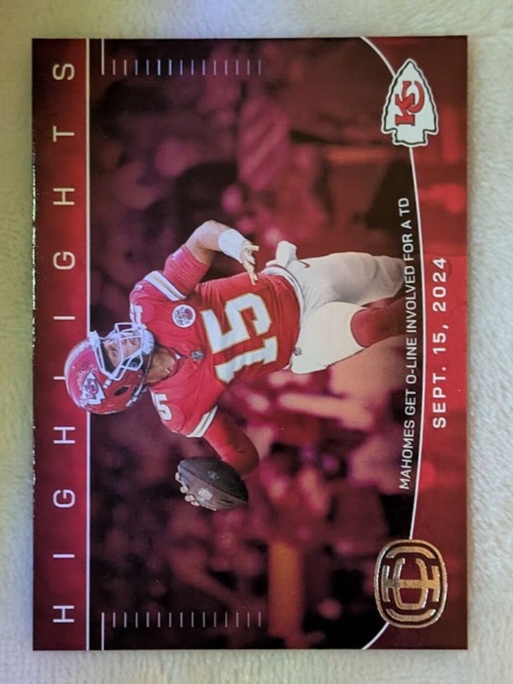 2025 Panini Icon Collection PATRICK MAHOMES #IC-24